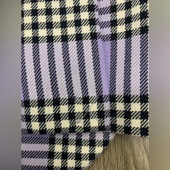 Uterque Check 2‎ Piece Suit Sz S NWOT - Picture 15 of 16